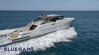 Bluegame BG72 walkthrough at Cannes Yachting Festival 2022