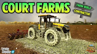 Harrowing The Grass! | FS22 | Court Farms | Episode 10