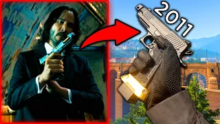 John Wick Custom 2011 Pistol in Modern Warfare 2 Gameplay