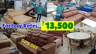 Crown furniture hyderabad best offers on sofa set, dinning tables, beds with factory rates