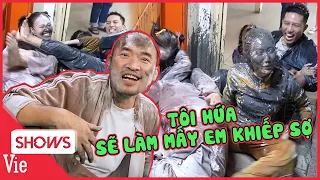 HẬU TRƯỜNG 7 NỤ | Tiến Luật quyết không tha Lan Ngọc , Thúy Ngân, nhúng bột 2 em không còn ra người