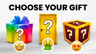 Choose Your Gift! 🎁 Mystery GIFT, Mystery DOOR or Mystery BOX Edition 🎁🎁🎁 Quiz Time