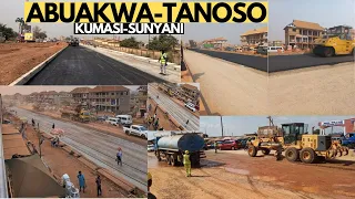 Happy Sunday! 16-year Abuakwa Tanoso Dual Road Construction Project Update in Kumasi Ghana.