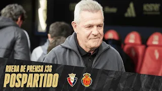 Rueda de prensa de Javier Aguirre J36 | RCD Mallorca