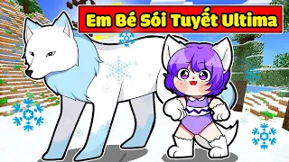 NABEE EM BÉ VÔ GIA CƯ BẤT NGỜ TRỞ THÀNH SÓI TUYẾT ULTIMA TRONG MINECRAFT 👶🐺❄️