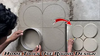 Round Wall Design - Home Tools Use This Design - Cement Send And Design