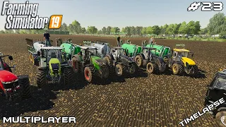 Spreading 1.200.000 l digestate | Gemeinde Rade | Multiplayer Farming Simulator 19 | Episode 23