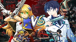 NOEL VERMILLION vs TATSUYA SHIBA (BlazBlue vs The Irregular in Magic High School) - MUGEN