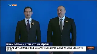 Türkmen ve Azeri Liderler Bakü’de Bir Araya Geldi