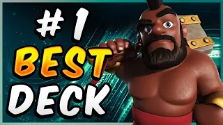 #1 BEST HOG RIDER DECK in CLASH ROYALE! 🏆