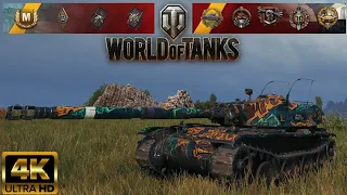 Bat.-Chatillon Bourrasque - Fisherman's Bay map - 14 kills - 4,5k damage World of Tanks replay 4K