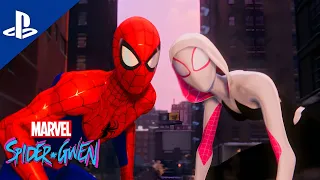 Marvel's Spider-Gwen | Gwen Stacy and Peter Parker take on Venom