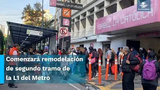 Cerrarán tramo de Isabel La Católica-Observatorio de Línea 1 del Metro por remodelación