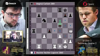 MVL shows why he is one of the World's best blitz players | Opera Game of the Day