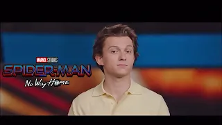 TOM HOLLAND TEASES TOBEY MAGUIRE AND ANDREW GARFIELD'S SPIDER-MAN!!!!