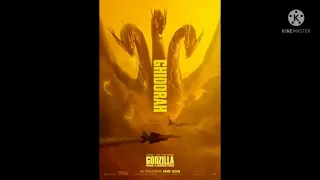 Godzilla and other kaiju sing astronaut in the ocean