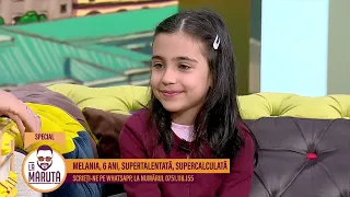 Melania, 6 ani, supertalentată, supercalculată