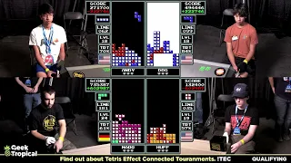 2022 CTWC - Andy and Dog Dominate Tetris Qualifying Round!