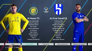 PES 2024 - Al Nassr vs Al Hilal Gameplay PC | eFootball 2024 Concept - PES 2021 Mods