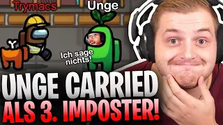 😱😅SO viel SPAß HATTE ich NOCH NIE! | AMONG US mit VOICECHAT?! | UNGE CARRIED mich HART!