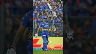 Surya Dada Is Back 🥰 #sky #surya #suryakumaryadav #rohitsharma #hardikpandya #mivsdc mi