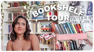 um tour pelas minhas estantes de livros | bookshelf tour 2024