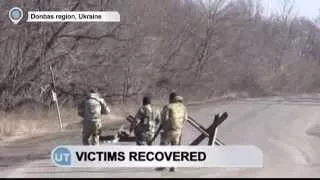 Ukraine Debaltseve Victims: Bodies of Ukrainian soldiers, medics recovered after troops  withdrawal