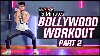 15 Minutes Bollywood Workout | Dance Workout For Beginners & Advance | Choreo N Concept