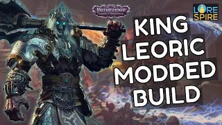 Pathfinder: Wrath of the Righteous Melee Lich Build - King Leoric Inspired