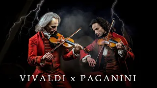 Vivaldi vs Paganini: Top Best Pieces of Classic Music Violin (Live No ADS)