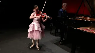 10-year-old violinist plays Wieniawski's Polonaise de Concert | From The Top | Daily Joy