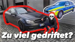 Illegaler C63 AMG auf der Suche nach Stilllegung