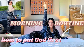 Christian morning routine 2021 | How to put God first | Worship routine | The Jesus Mirror