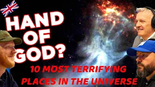 10 Most Terrifying Places In The Universe REACTION!! | OFFICE BLOKES REACT!!