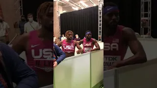 Noah Lyles On 200m Final 'This Ain't No Baby Stuff' #shorts