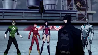 Justice League saves President | Reign of the Supermen