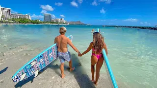 SURFING PARADISE IN WAIKIKI (OAHU HAWAII)