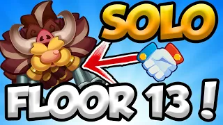 Solo Hunter Shreds FLOOR 13: True Rush Royale Dungeon Dominance!