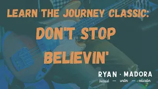 Learn The Bass Line To Don't Stop Believin' By Journey