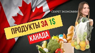 Продукты в Канаде всего за пару долларов в день