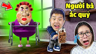 Đừng Lấy Trộm Bánh Của Nguời Bà Ác Quỷ Trong Roblox ESCAPE EVIL GRANDMA Như bqThanh và Ốc ???