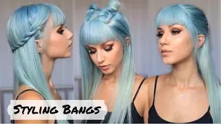 3 Awesome Hairstyles to Try with Bangs