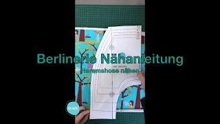 DIY Nähanleitung: Haremshose nähen