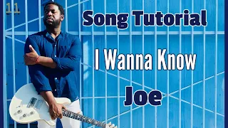 Joe - I Wanna Know [Guitar Lesson]