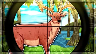 Hunting GIANT Whitetail Bucks in Alligator INFESTED Swamps in The Hunter Call Of the Wild