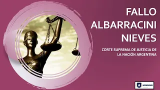 Fallo ALBARRACINI NIEVES -  Transfusiones de Sangre y Testigos de Jehová