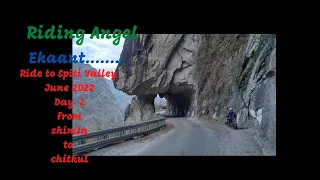 Riding Angels Ride to Spiti valley june 22 Day 2