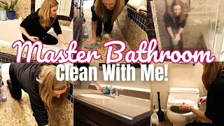 SPRING CLEAN WITH ME 2023: MASTER BATHROOM #springcleaning