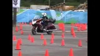 Victory Vision runs the Police course