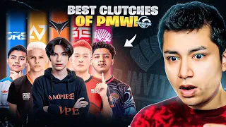 BEST OF PMWI | TOP CLUTCHES and MOMENTS (PUBG MOBILE)